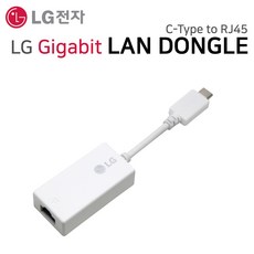 LG 정품 삼성 노트북 NT950QCG-X58A X716A TYPE-C 기가비트 유선랜 젠더 LAN 케이블, LG 기가랜 블랙