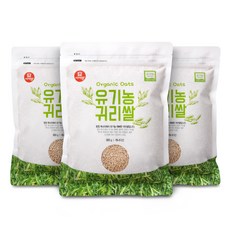 [두보식품] 유기농 귀리쌀 800g (캐나다산) 3봉, 1세트