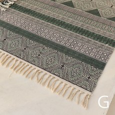 모로칸 러그 북유럽 에스닉 모던 워셔블