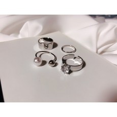 진주포인트반지