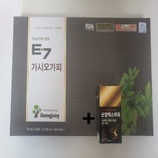 국산 일송정 가시오가피 75% E7 즙 진액 70ml 30포, 1박스