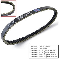 스쿠터 드라이브 벨트 혼다 CH250 Elite CN250 Helix CN250 Spazio CH CN 250 cfmoto CF250 전송 벨트 23100-KM1-671, 1개