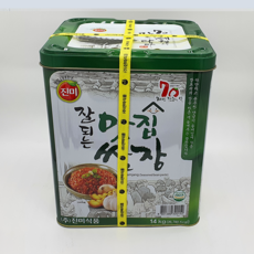 [진미식품] 진미 잘되는 맛집 쌈장 14kg, 1개