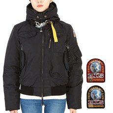 파라점퍼스 고비 베이스 마스터피스 PWJCKMB31 BLACK 여자 숏 패딩 점퍼