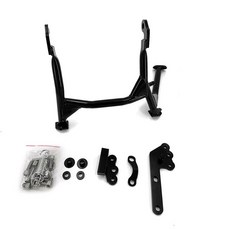 오토바이 미들 센터 킥스탠드 거치대 지지대 브래킷 F900R F900XR 900R 900XR F900 RXR 2020 2024 적합, 1개, Black