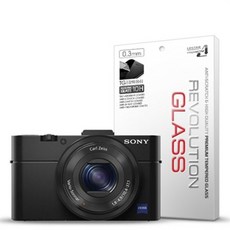 아트박스/프로텍트엠 레볼루션글라스 방탄액정보호 컴팩트/똑딱이 카메라 소니 DSC-RX100/RX100M2/RX100M3, 본품