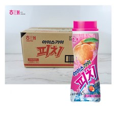 해태제과 아이스가이 피치 아이스크림 15개입 1박스