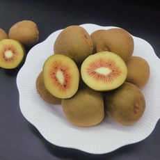 [백화점Vip용] 산지직송 과즙폭발 극강brix 루비 레드키위, 1박스, 2kg(특대과)