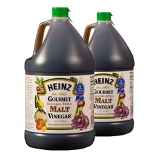 하인즈 고메 영국 스타일 맥아 식초 3.785L x 2팩 헤인즈 몰트 잉글리쉬 Heinz English Style Malt Vinegar, 2개, 없음