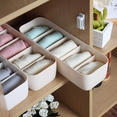 홈슨 5칸 속옷정리함(베이지), 1개