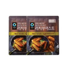 청정원 리치부어스트, 230g, 30개