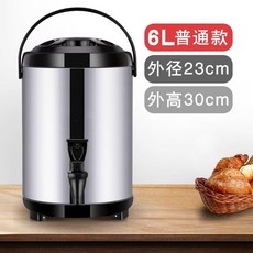 코제 냉면육수통 슬러시기계 동치미 육수통 뷔페, A. 스텐 6L
