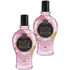 유러피언골드 다크 스타 5000X 울트라 다크 실내 태닝 로션 354ml 2팩 European Gold Dark Star 5000X Tanning Lotion, 2개