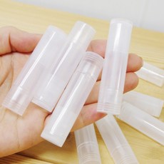 화장품만들기 반투명 립밤용기 10개 보관용기 리필 립케이스