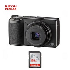 리코 GR III 컴팩트카메라 + SDXC128GB (GR3공식정품), 단품