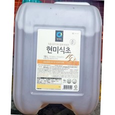 현미 식초 대상 18l 식자재 업소용 식재료 식당용 대용량 단체 급식용