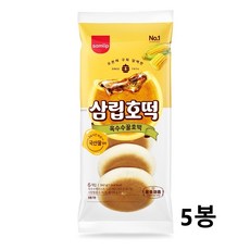 spc 삼립 오븐에 구운 옥수수 꿀호떡 6입, 342g, 5개