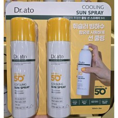 쿨링 선스프레이 150ml(SPF50+) 2개, 150ml