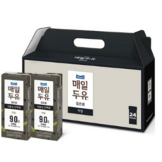 매일두유 검은콩 두유 선물세트, 190ml, 24개