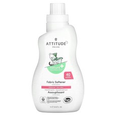 ATTITUDE Little Ones 섬유유연제 무향 1L (33.8 fl oz), 1개