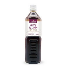 아크바 무가당 얼그레이 홍차 베이스, 1L, 3개