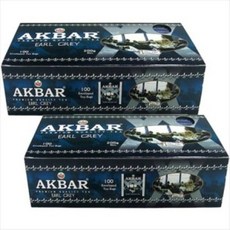 아크바 얼그레이 홍차 티백, 200g, 100개입, 2개