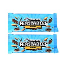 미스터비스트 피스터블 아몬드 초콜릿, 2개, 60g