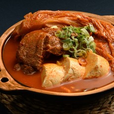 남선생홈푸드 흑돼지 고기 순두부 묵은지 김치찜 (간편조리요리 밀키트 반조리식품 캠핑음식), 1팩