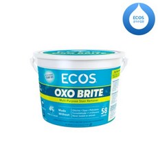 [ECOS] 에코스 옥소브라이트 친환경 다목적 얼룩제거제 무염소 산소계표백제 1.64kg 1개