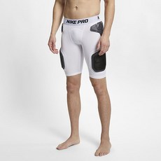[미국정품] 나이키 프로 하이퍼스트롱 남성 반바지 화이트블랙 AQ2732-100