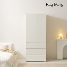 eTV 헤이몰리 터치미 모듈 시스템 맞춤형 800 3단 서랍 옷장