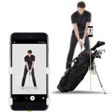 SelfieGOLF 골프 스윙 분석기 셀피 홀더 black