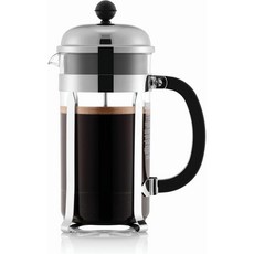 Bodum 1928-16 샹보르 커피 메이커 8컵 1.0L, 빛나는, 1개
