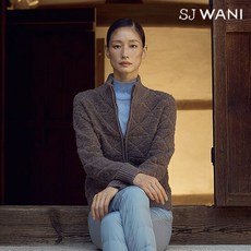 SJ와니 24FW 까나주 부클니트 점퍼 1종(골프)