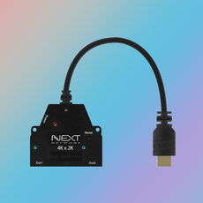 이지넷유비쿼터스 넥스트 1:2 HDMI 4K 모니터 분배기 NEXT-4202SPC4K, 1개