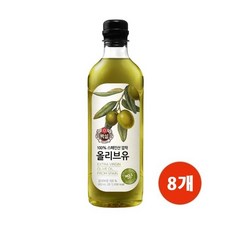 CJ 백설 압착 올리브유 (900ml 4개입), 3.6L, 2세트