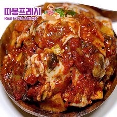 따봉프레시 통영 생굴무침 세계최초 수압으로 깐 위생굴 당일무침, 2) 500g+500g