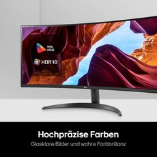 LG UltraWide 21:9 커브드 QHD 모니터 34WR50QC B 34인치