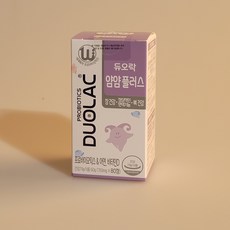 듀오락얌얌플러스mgx정 듀오락 얌얌 플러스 80정 어린이 유산균 프로바이오틱스 아연 비타민D 추천 쎌바이오텍 1개