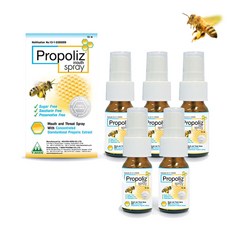 태국 프로폴리스 구강 스프레이 15ml 5개 세트 구취제거 Propoliz