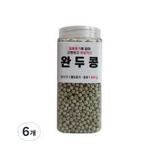 고단백 대한농산 통에담은 완두콩 요리다양성 800g 6개