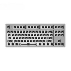 MK870 커스텀 기계식 키보드 키트 87키 Fuling MK870 DIY키보드, 유선, 화이트