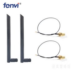 새로운 이중 대역 5dbi 무선 WiFi 안테나 NGFF M.2 무선 카드 m.2 WIFI / WL, 상세내용참조
