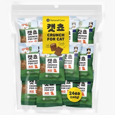 네츄럴코어 캣쵸 고양이간식 240g, 치킨, 1개
