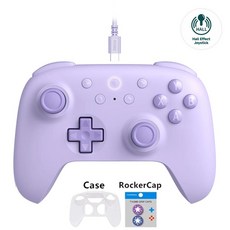 윈도우 스팀 데크용 유선 게임 컨트롤러 조절 조정 라즈베리 파이, 1개, 8) Purple Add Case