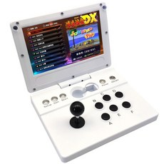 접이식 판도라 박스 DX 10.1인치 바탑 한글 영문 지원 배터리 내장, 영어. 한국어. 서부 (흰색)