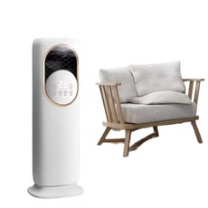 강력냉동 가정용 소형 에어컨 냉난방 겸용 가습 타이밍 물냉풍기 무음 스탠드형 에어컨 선풍기, 냉난방+가습+블루라이트 살균