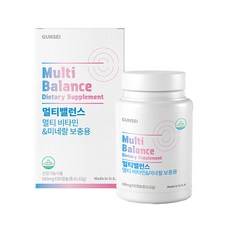 건세바이오텍 멀티밸런스 (비타민 & 미네랄 보충제), 1개, 90캡슐