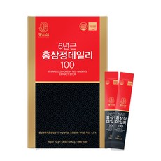 에브리타임 데일리 홍삼스틱10g x 100포 (선물포장+홍삼젤리), 1개, 1kg