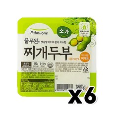 풀무원 소가 찌개두부 간편식사 290g x 6개